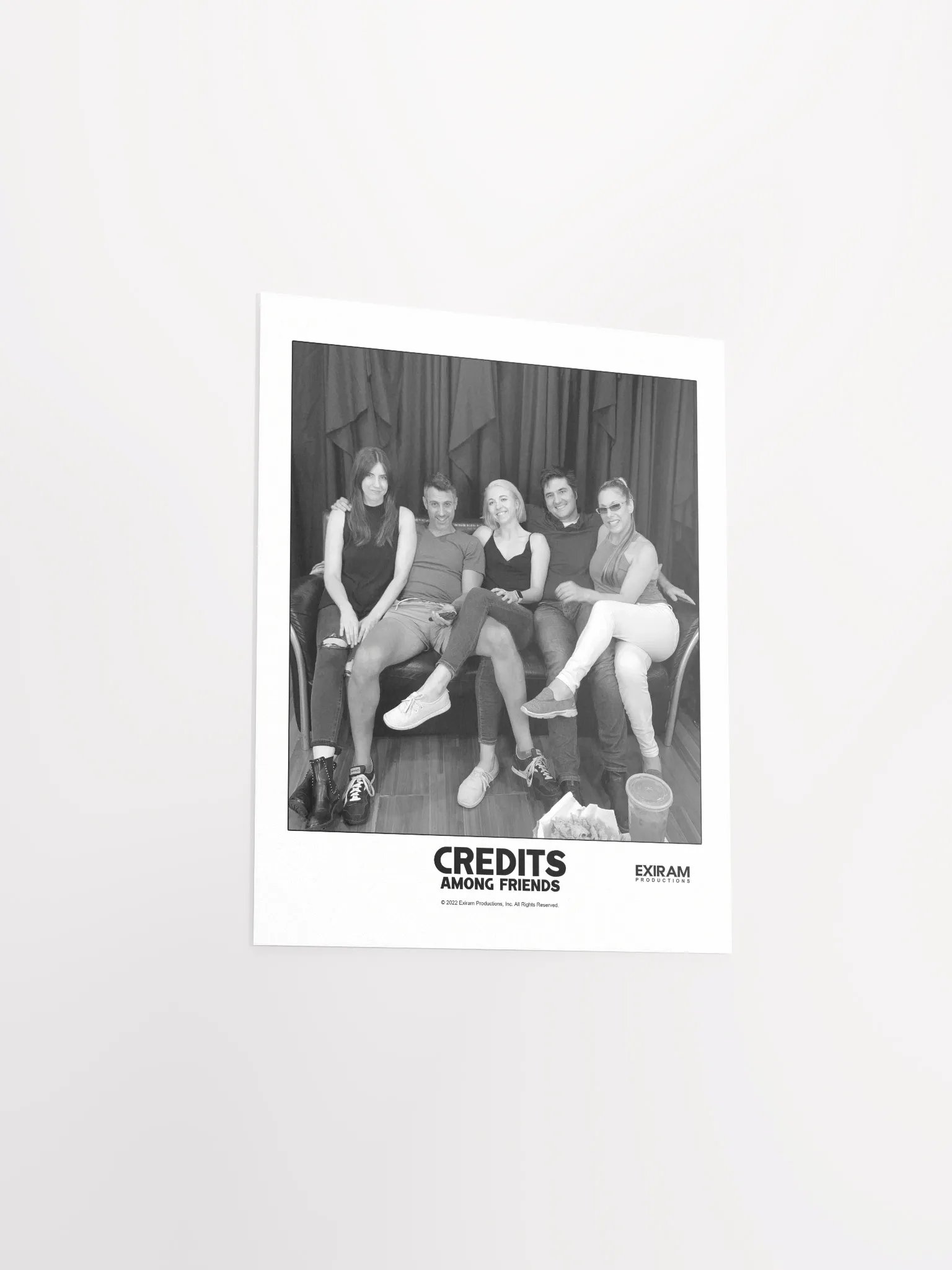 Credits Among Friends - Lobby Card product image (3)