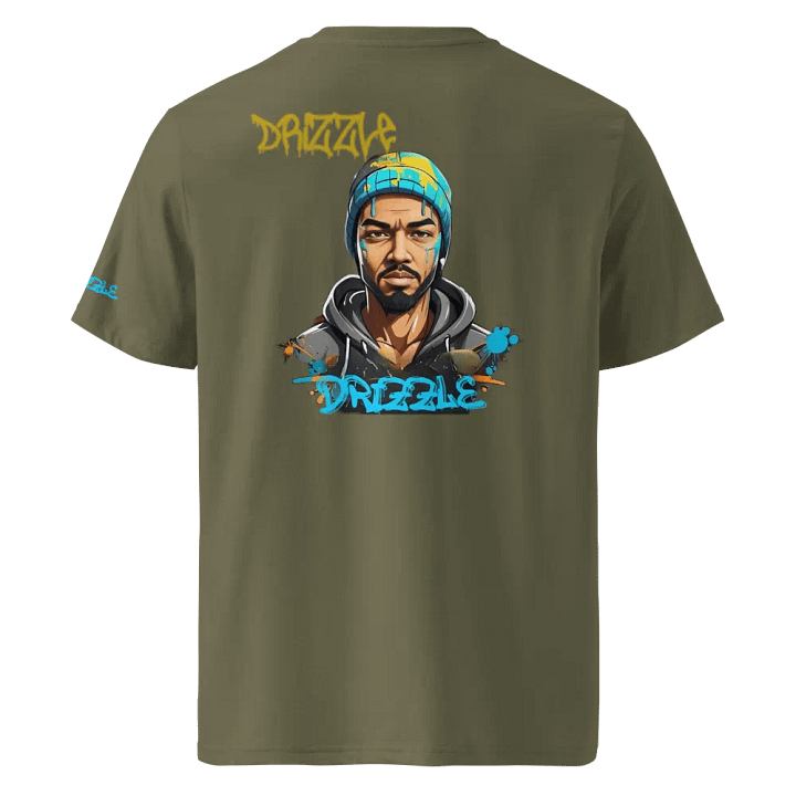 DRIZZLE DRIZZLE TEE (KHAKI) Stanley/Stella Organic Cotton T-Shirt product image (1)