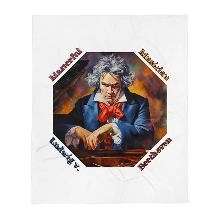 Ludwig van Beethoven - Masterful Musician | Blanket product image (1)