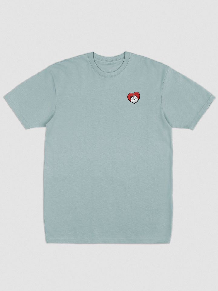 Embroidered Heart Cotton T-Shirt product image (2)
