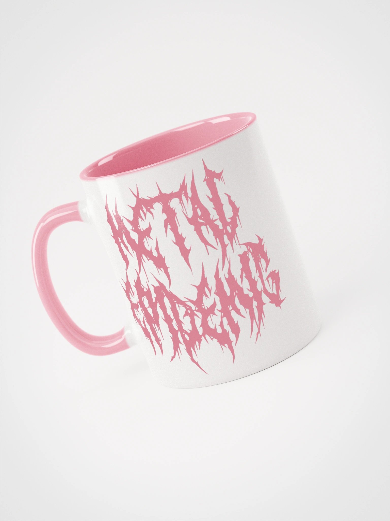 Metal Epidemic Classic Mug (Pink) product image (3)