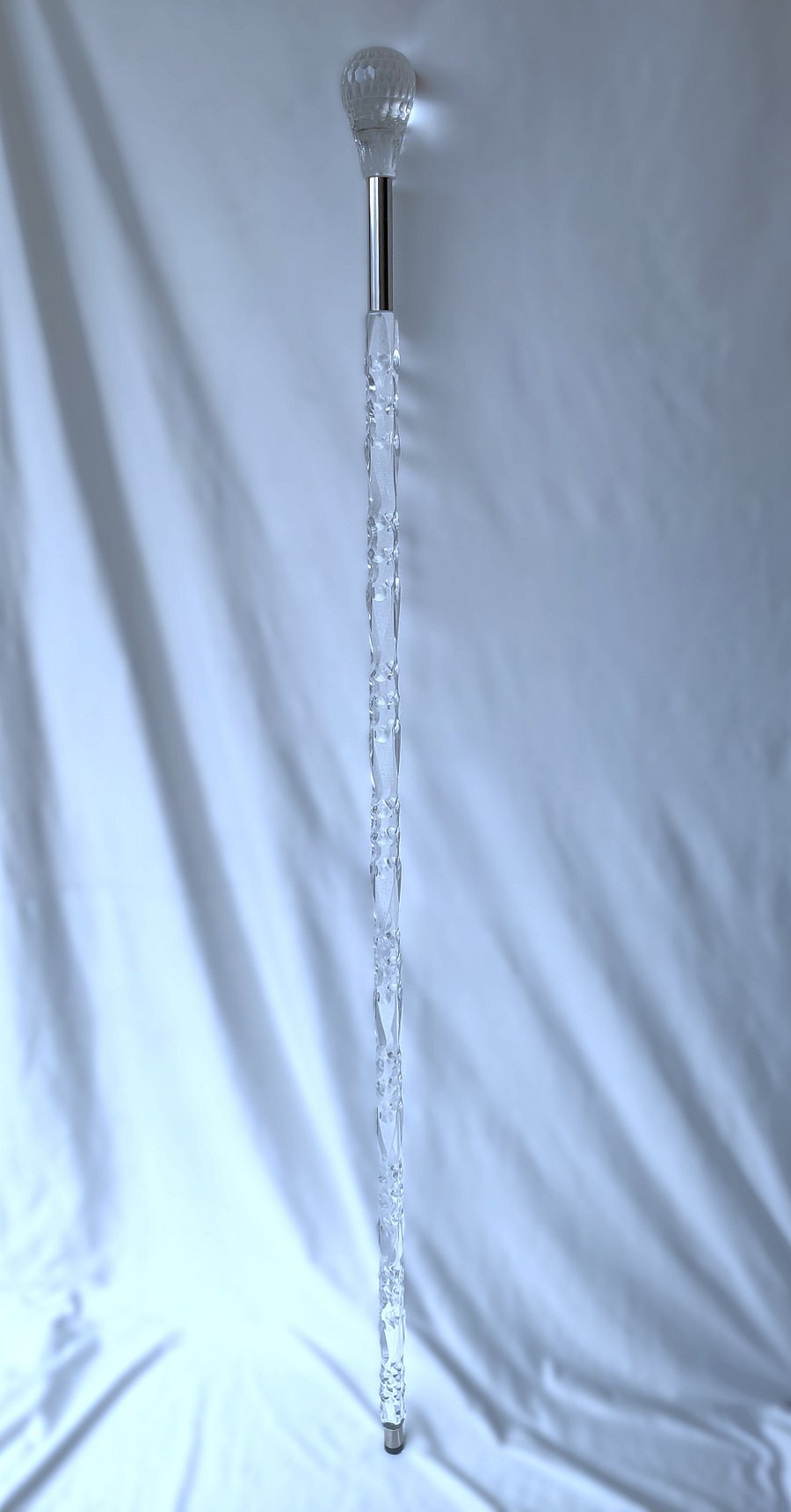 Noor-e-Khutba™ Premium Transparent Acrylic Imam Stick – 5ft Crystal Khutba Cane for Masjid, Jummah & Islamic Sermons | Durable & Elegant Design for Imams & Scholars product image (7)