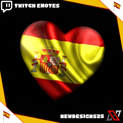 Spain Animated Heart Emote product image (2)