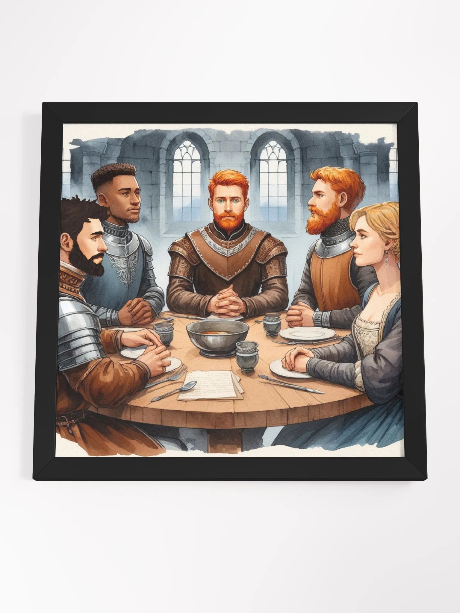 Christian Conspiracy Coalition (The Roundtable) - Framed High-Quality Matte Poster product image (4)