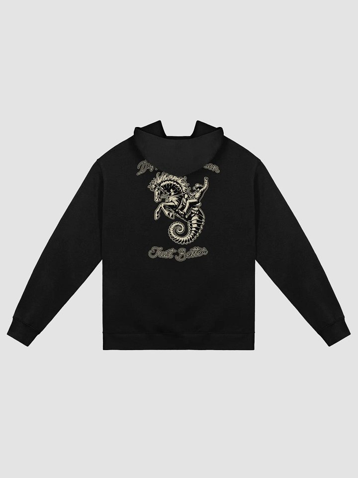 CUHBOY & SEAHORSE HOODIE (BLACK) product image (2)