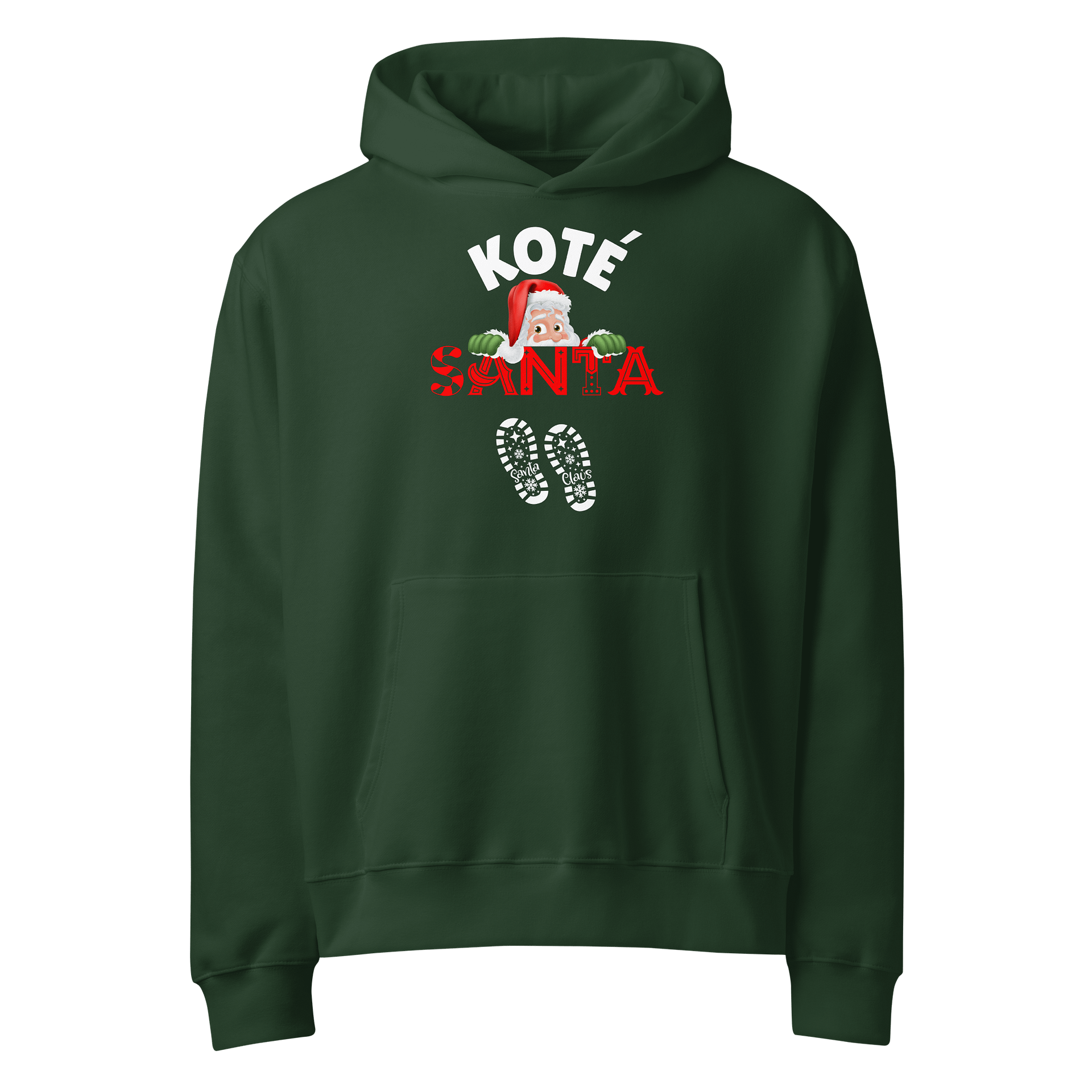 Santa Peek Unisex Hoodie product image (9)