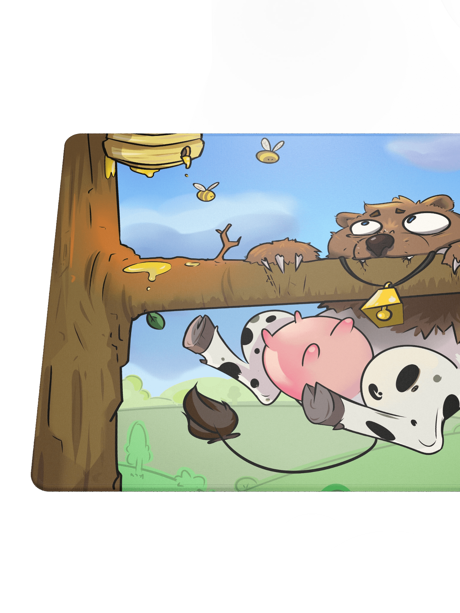Hang In There Cowbear Mousepad product image (6)