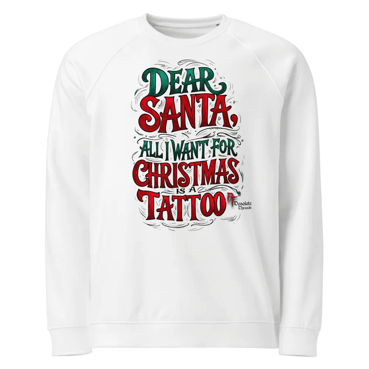 Dear Santa Winter White Sweatshirt product image (2)