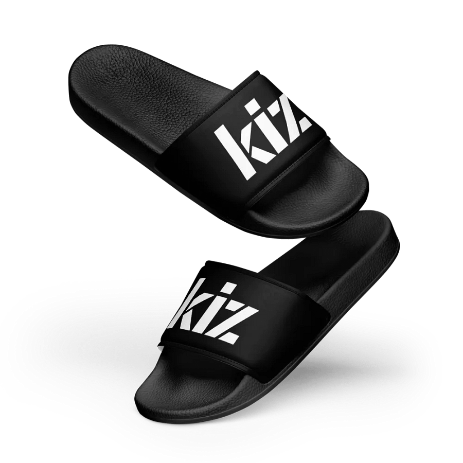 KIZ MEN'S SLIDES - BLACK / WHITE product image (7)