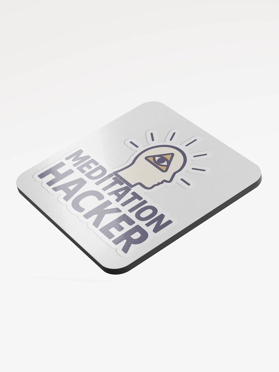MEDITATION HACKER — Coaster for the Conscious Coders product image (3)