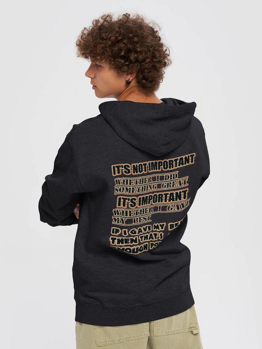 ENOUGH FOR ME Fleece Zip-Up Hoodie product image (6)