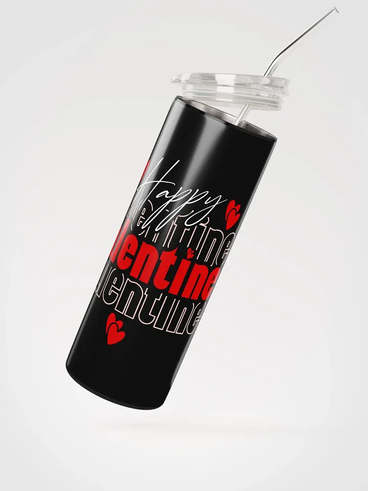 Happy Valentine's Stainless Steel Tumbler: Sip & Celebrate Love! product image (2)
