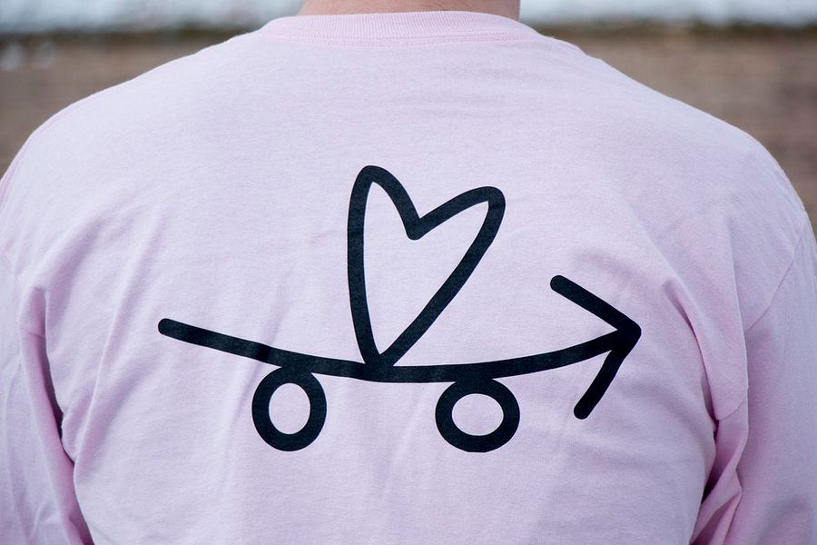 long sleeve (pink & black) product image (5)