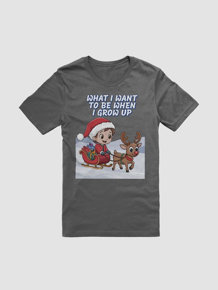 What I Want To Be When I Grow Up - Young Santa T-shirt product image (1)