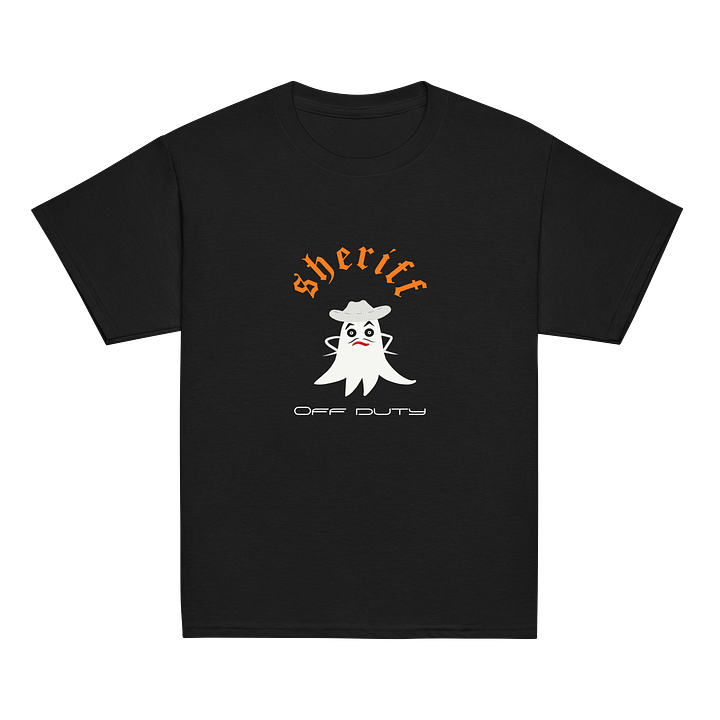 Sheriff off Duty Ghost Youth Tee product image (6)