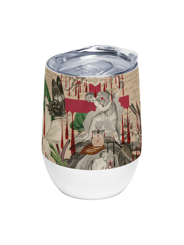 Vintage Collage Wine Tumbler product image (1)