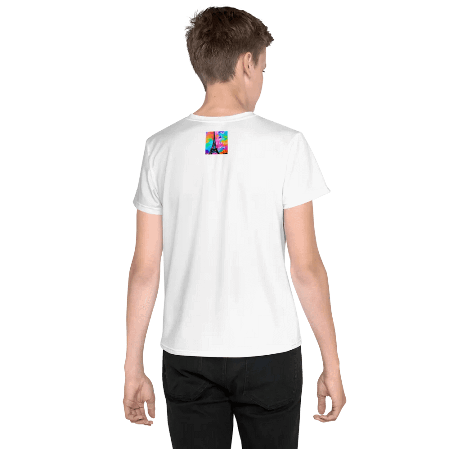BONJOUR PARIS - WHITE UNISEX T-SHIRT product image (4)