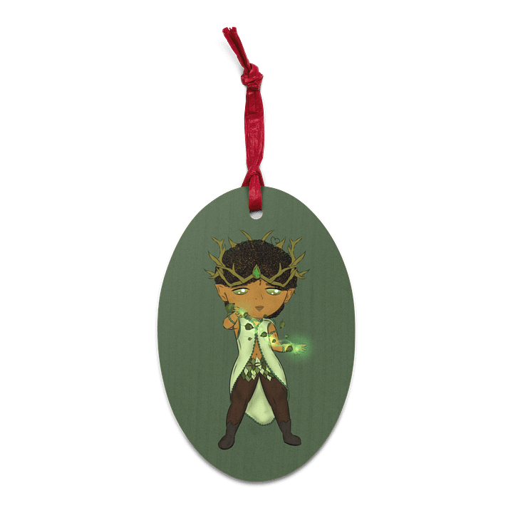 Nature Mage Zhen | Wooden Ornament product image (2)