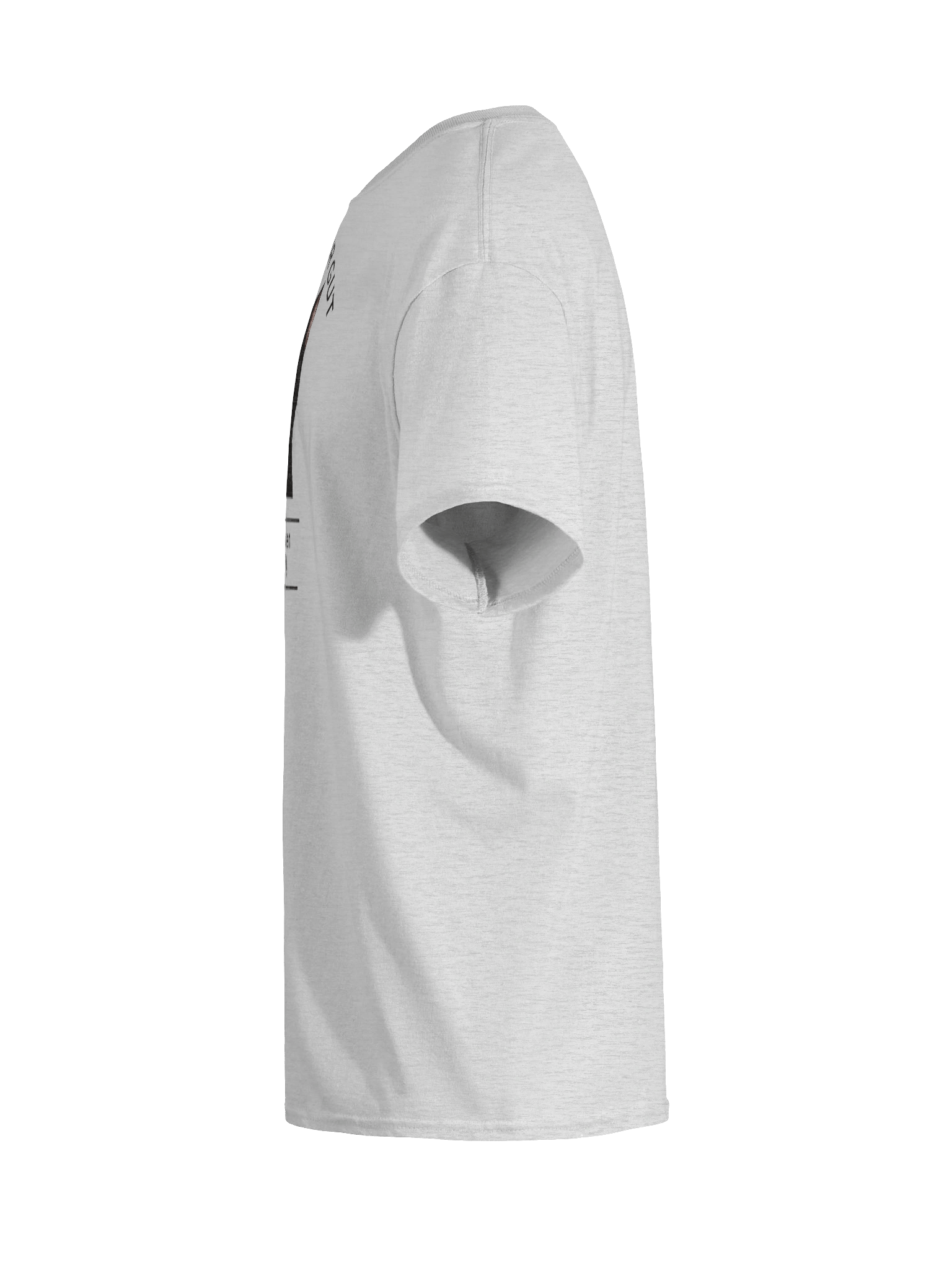 Trust Your Gut Light Version Unisex Heavyweight Graphic T-Shirt product image (3)