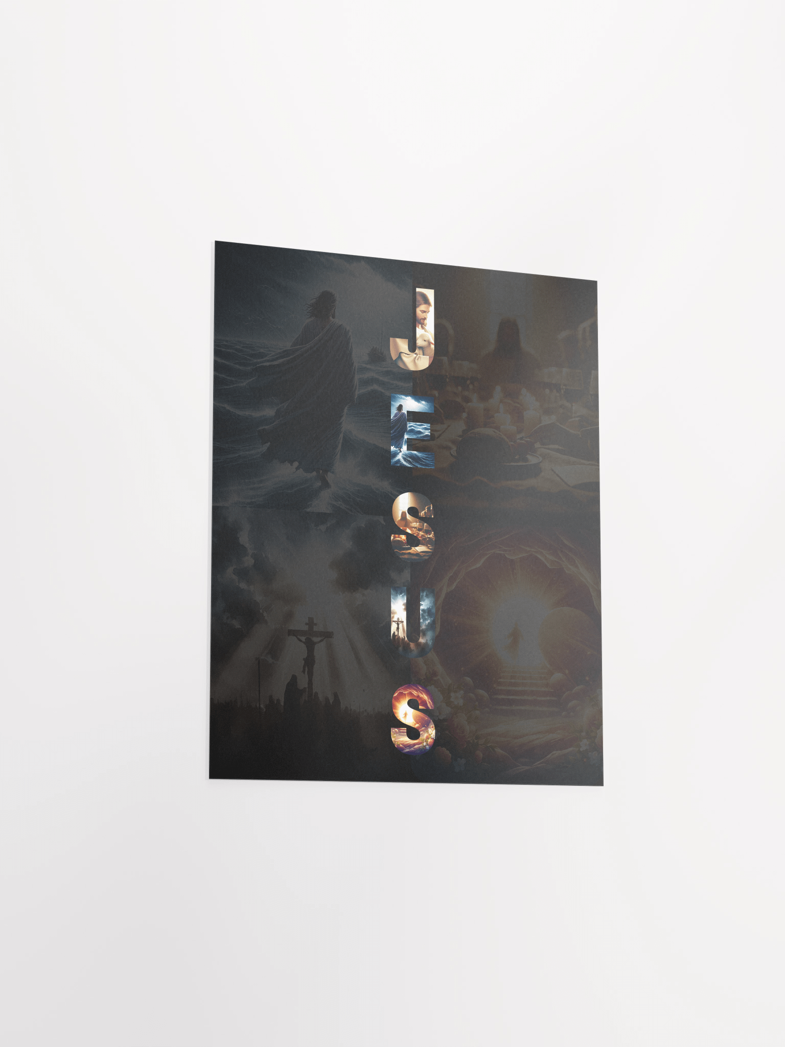 JESUS: A Journey of Hope, Sacrifice, and Resurrection - Digital Art Poster product image (3)