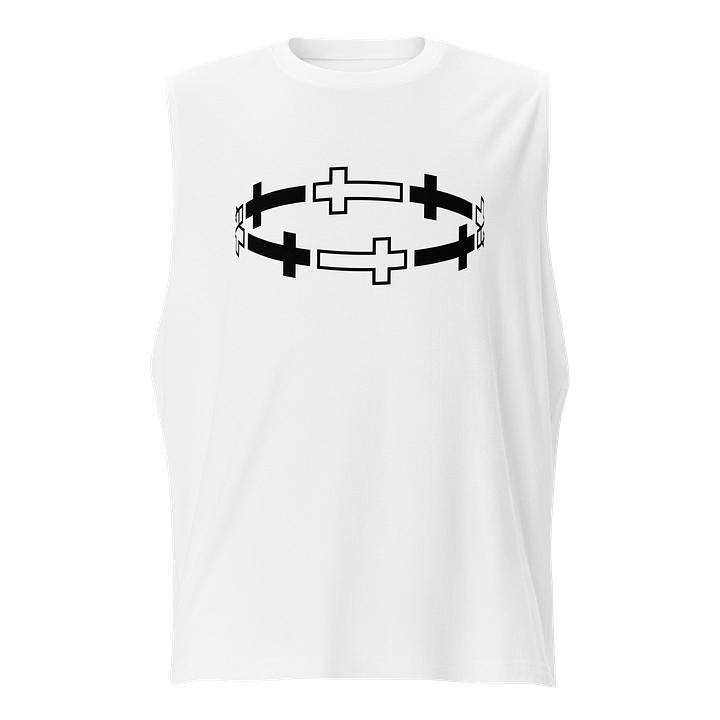 Black Cross Circuit Men's Muscle Tank product image (1)