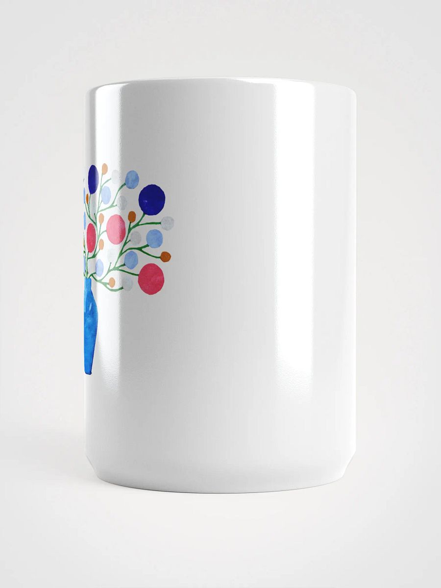 Abstract Floral Vase Mug product image (3)