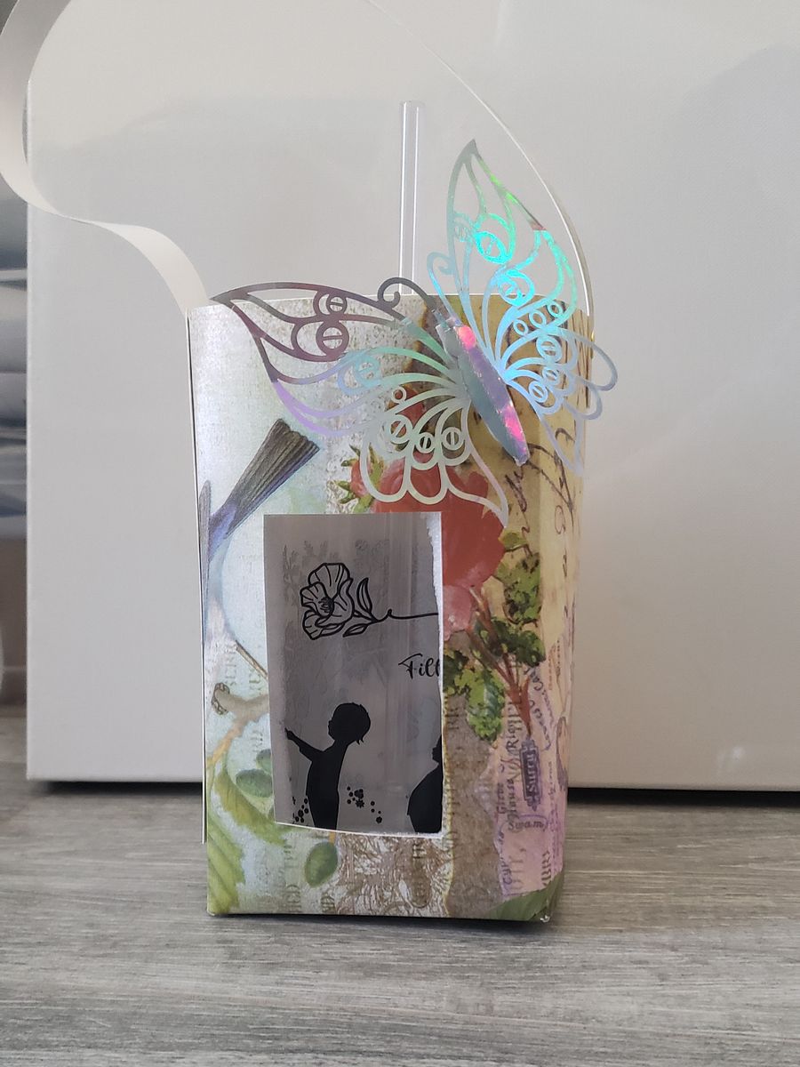 Grandkids Fill a Place in Your Heart Garden Memories Glass Jar: Eco-Friendly Glass Jar with Nostalgic Design product image (5)