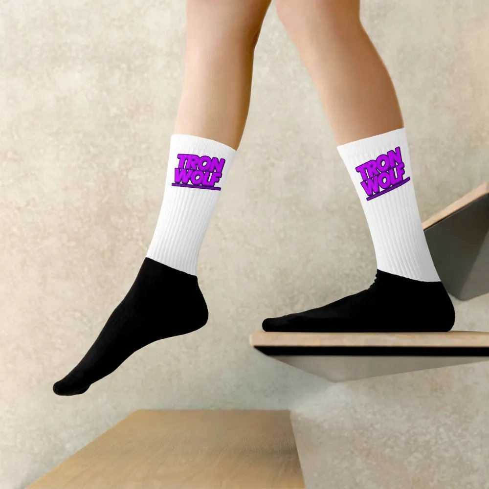 Funky TronWolf Socks! (JUST FOR THE FUNSIES) product image (11)