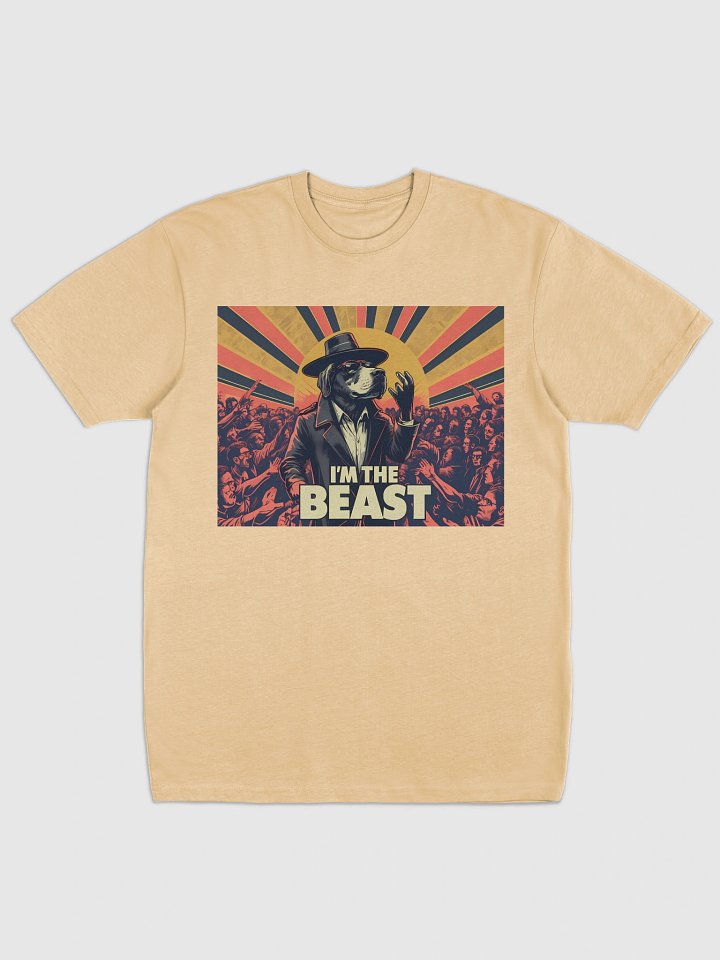 I'M THE BEAST Concert Poster Design | Men's Premium Heavyweight Tee product image (3)