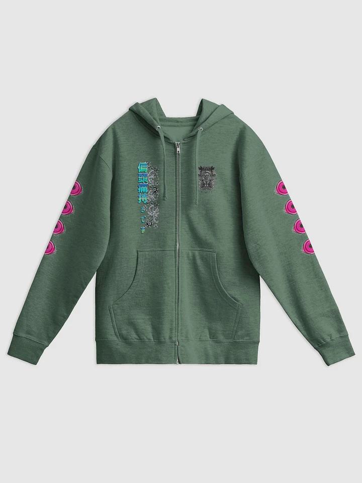 Yokai Migraine: Independent Trading Co. Fleece Zip Up Hoodie product image (1)