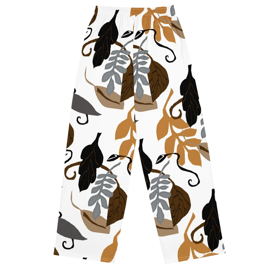 Neutral Leaves Wideleg Pants product image (8)
