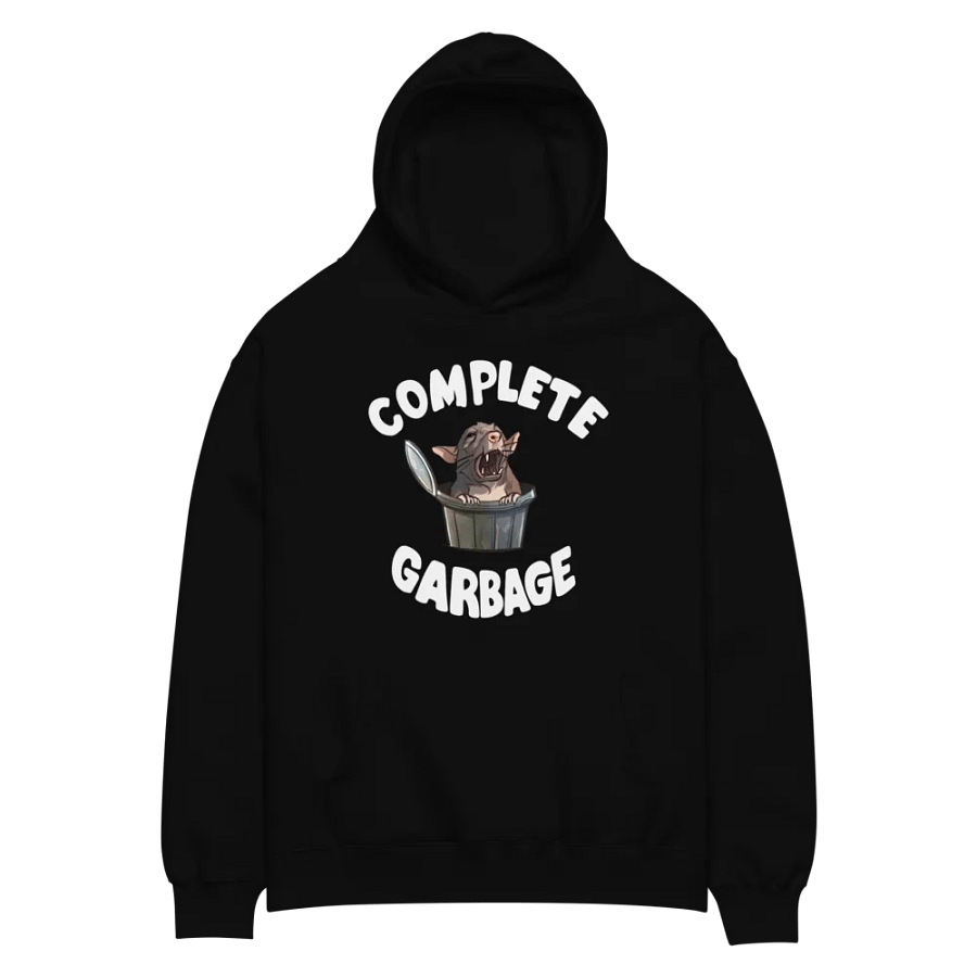 COMPLETE GARBAGE Oversized Hoodie (dark) product image (1)