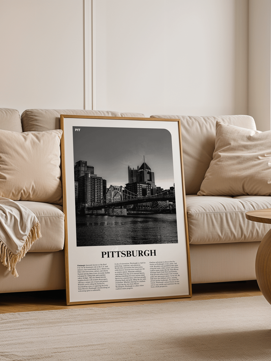 Pittsburgh 02 Newspaper Poster product image (4)
