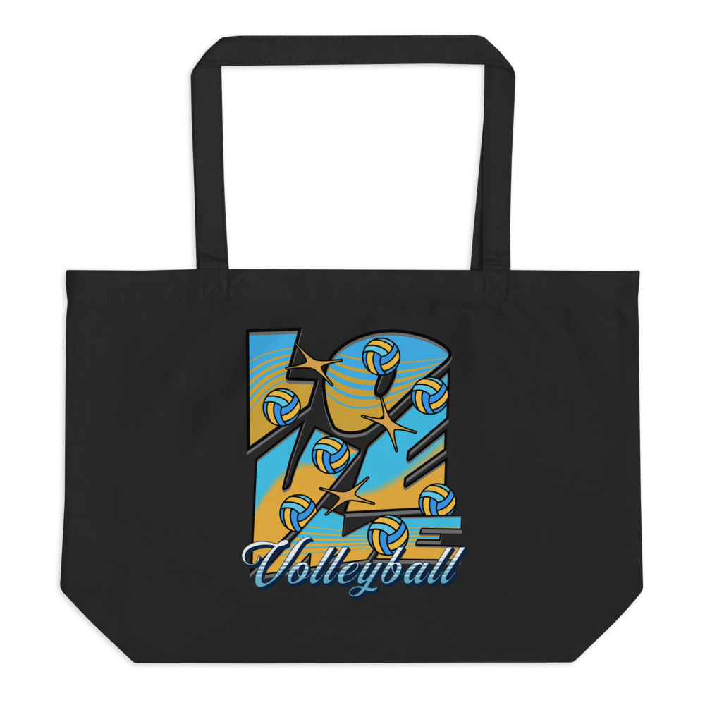 Love Me Volleyball Organic Cotton Tote product image (1)