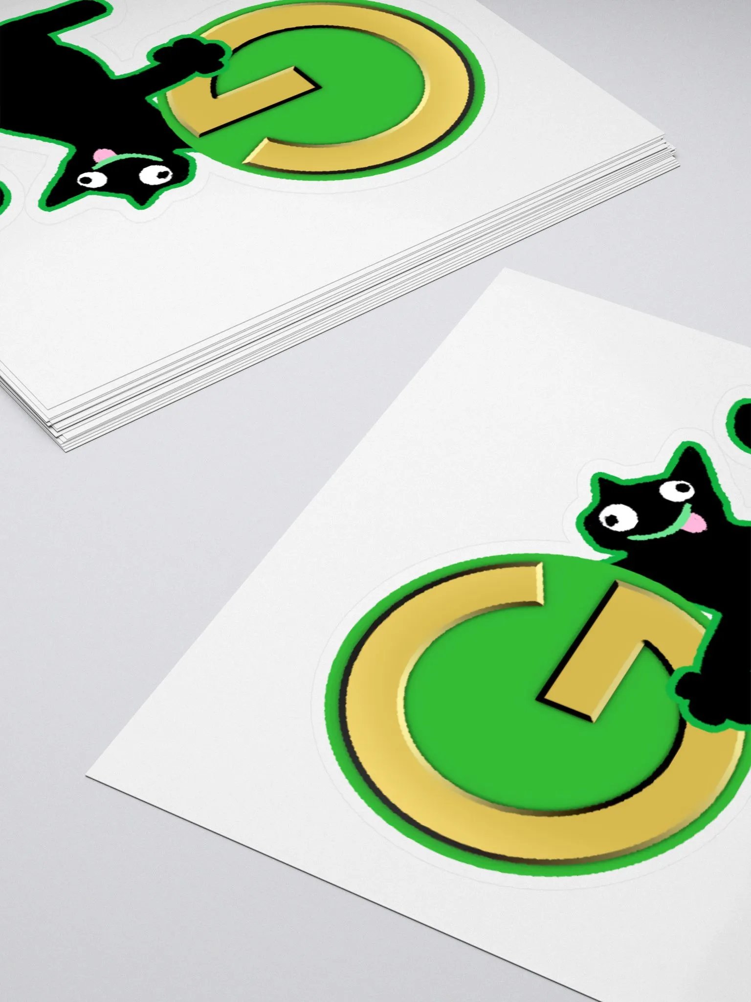 Derpcat pre-2025 Logo Sticker product image (4)