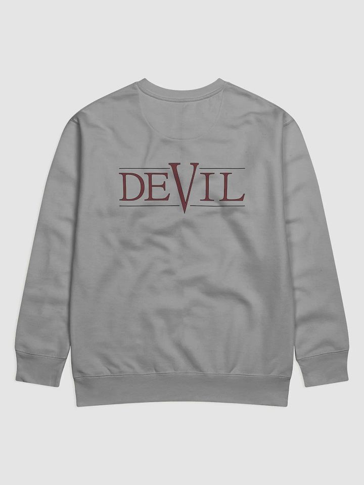 Good Vs Evil - God's In My Heart & The Devil's On My Back - Cotton Heritage Premium Sweatshirt product image (2)