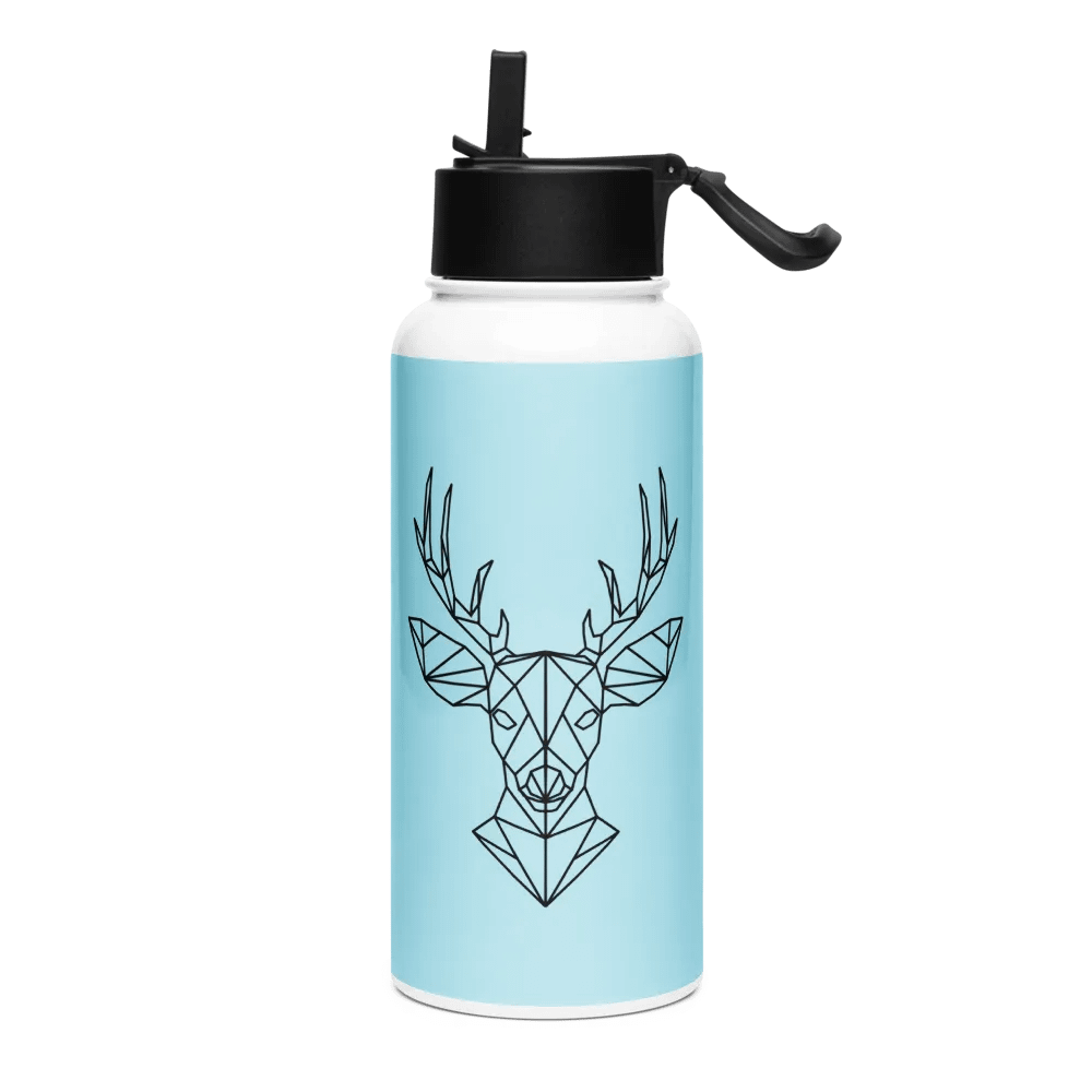 Fractal Deer Water Bottle - 32oz Stainless product image (3)
