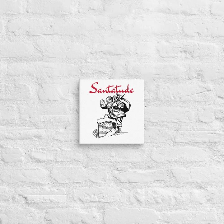 Santatude: Santa’s Attitude Wall Art product image (8)