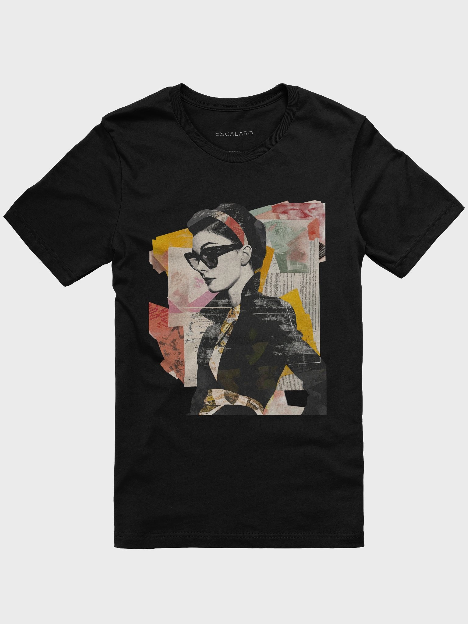 Stylish Woman in Shades Graphic T-Shirt – Cool, Minimalist Fashion Tee product image (6)