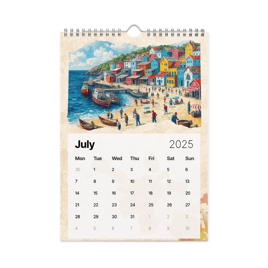 FOLK ART WALL CALENDAR 2026 product image (7)
