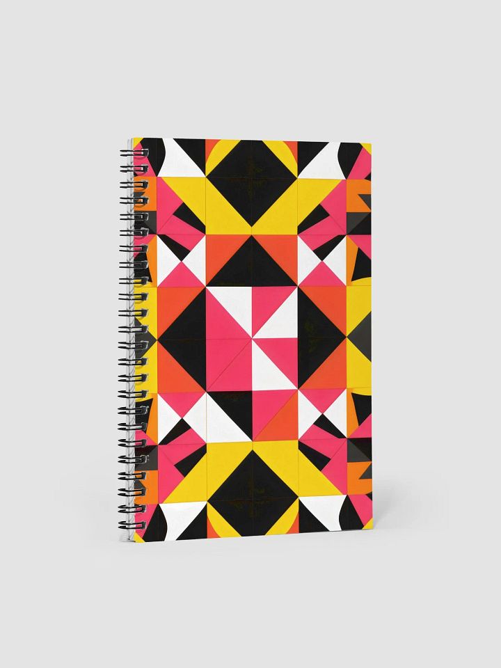 Kaleidoscopic Dreams Spiral Notebook product image (1)