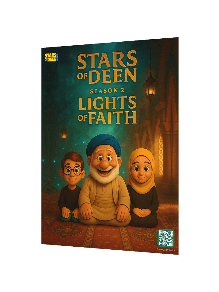 Official Poster | Stars of Deen: Season 2 | Lights of Faith product image (2)