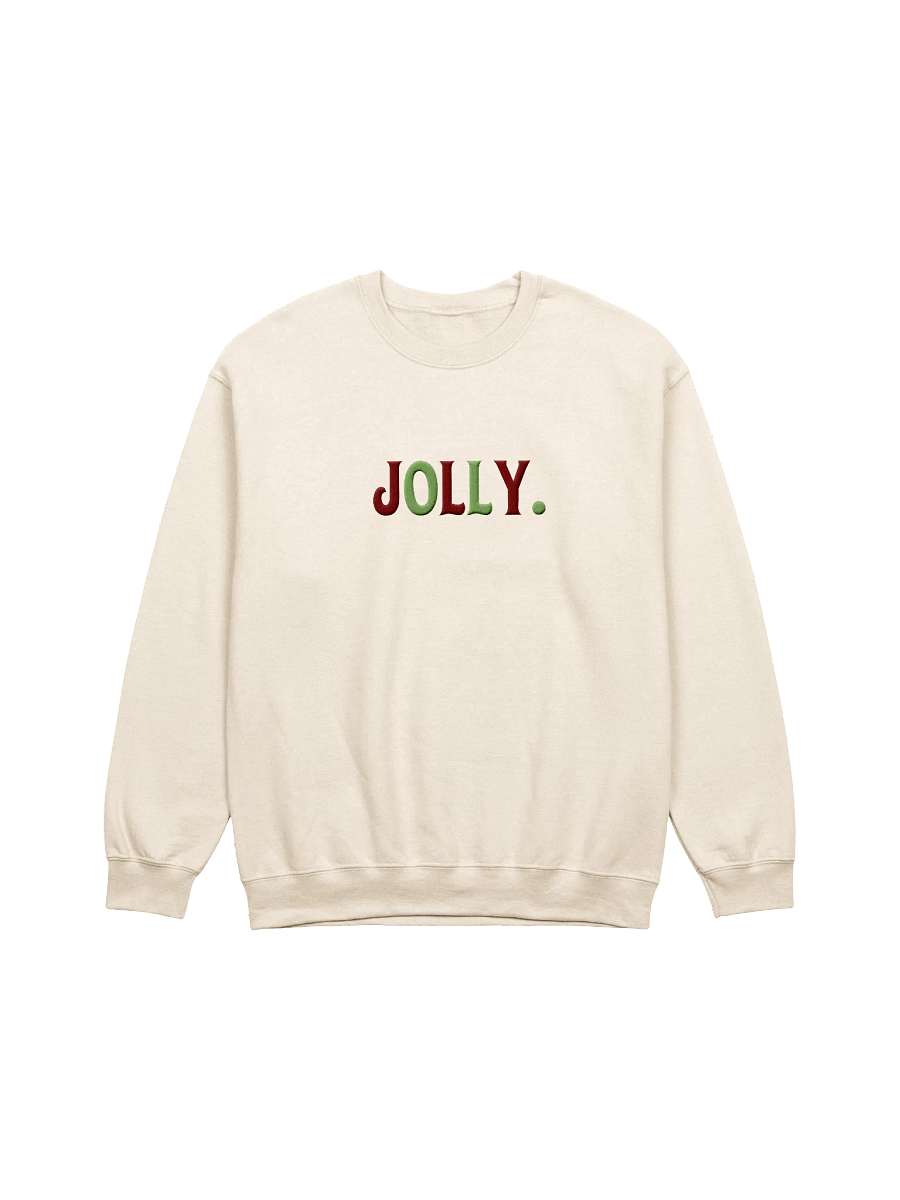 JOLLY Holiday Embroidered Sweatshirt product image (1)