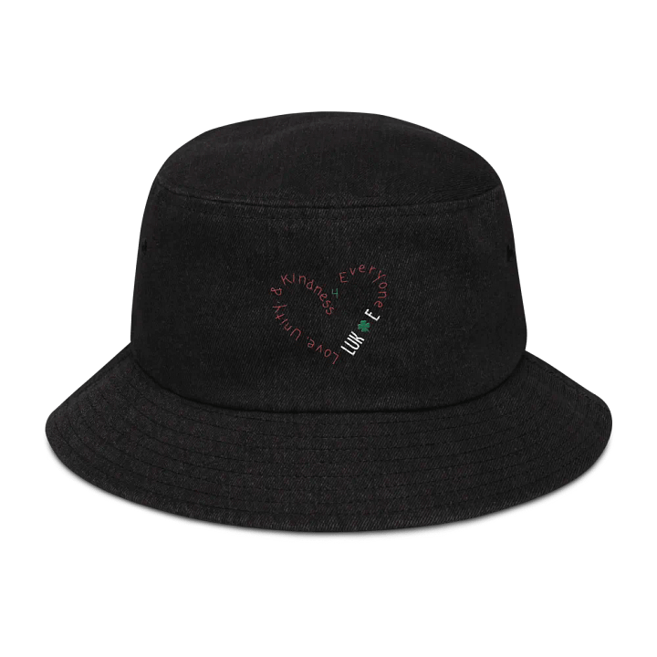 Heartfelt Unity Denim Bucket Hat product image (1)