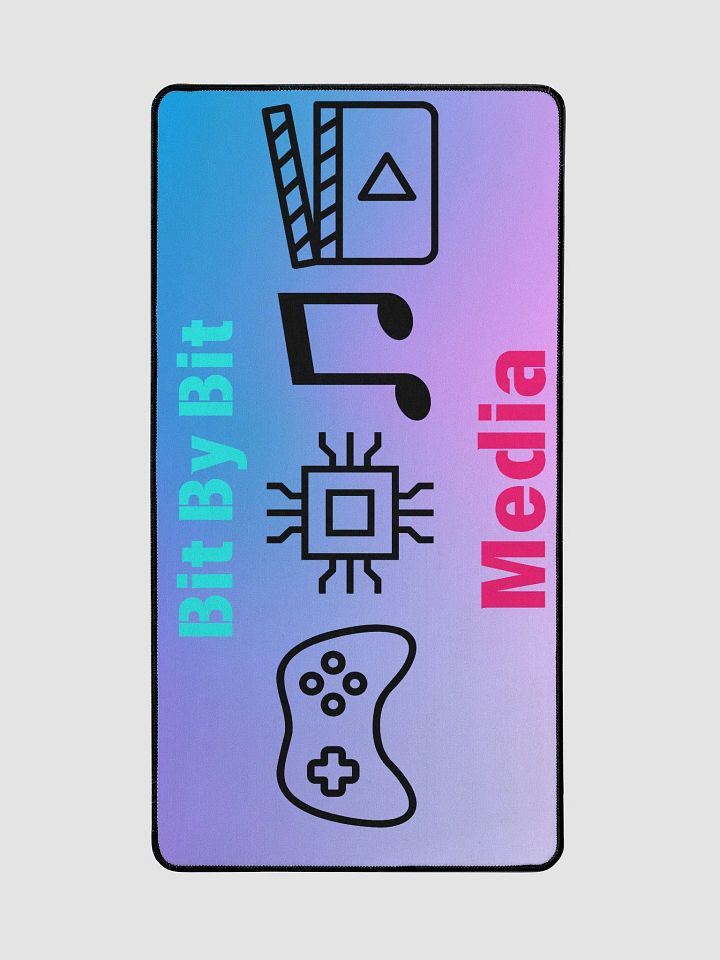 Bit By Bit Media Retro Color Scheme Desk Mat product image (2)