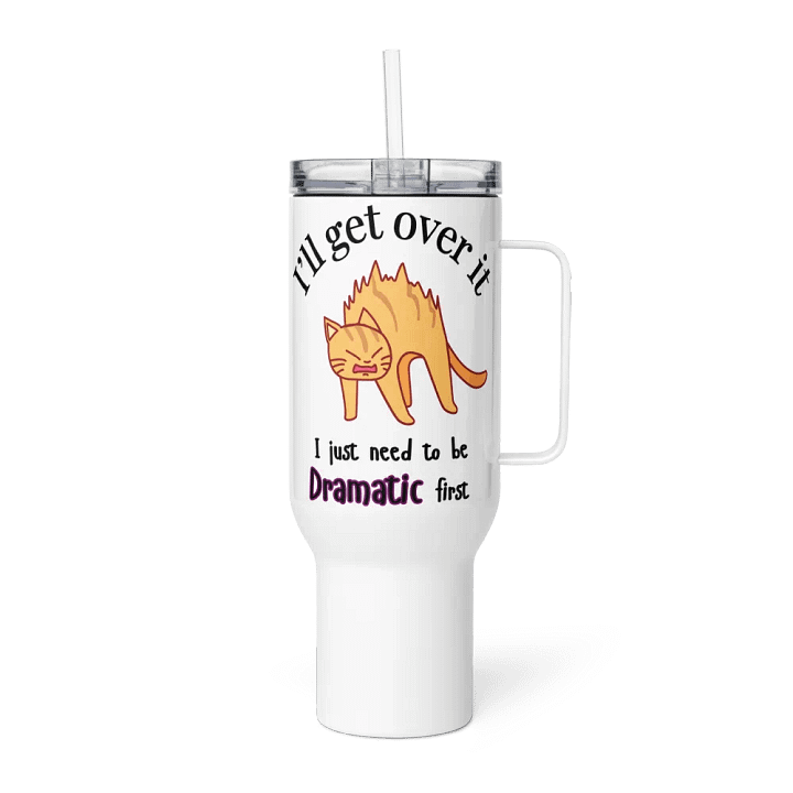 Dramatic 40oz Travel Mug with Handle product image (1)