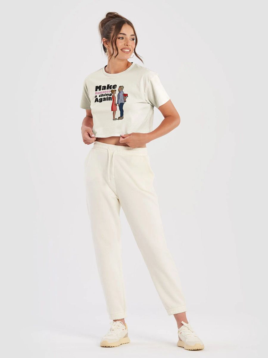 Make Romance a thing Again - premium CROP t-shirt product image (3)