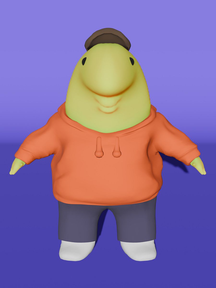 Charlie 3D Model product image (2)