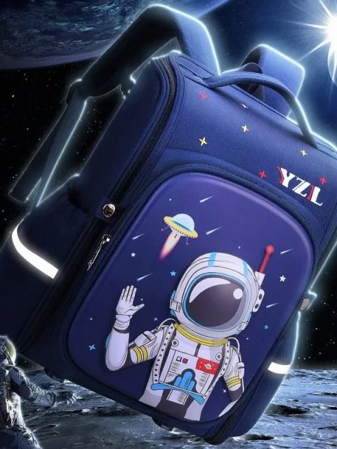 Large Capacity Schoolbag To Reduce Study Load Spine Protection product image (1)