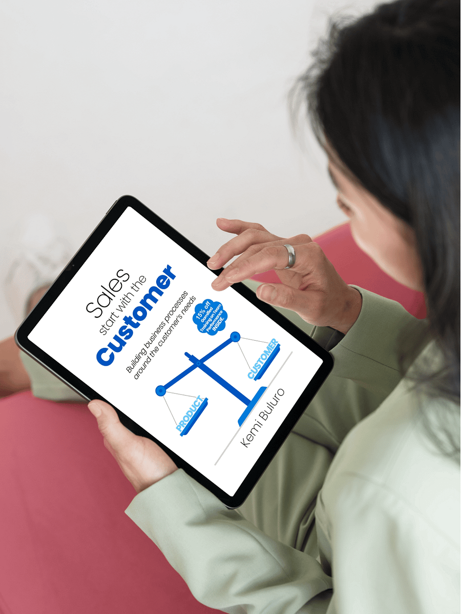 Sales start with the Customer - audiobook product image (4)